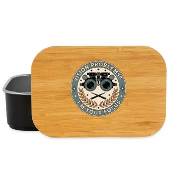 Optometrist Vision Problems I'm Ophthalmologist - Lunch Box - Schwarz - Vorne