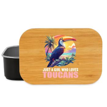 Tukane Tukan - Lunch Box - Schwarz - Vorne