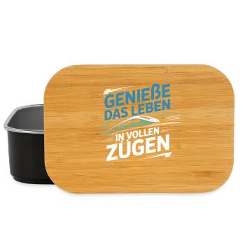 Railway Enjoy life to the fullest Railway - Lunch Box - black - Front