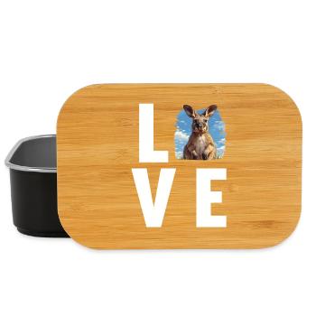 Wallabies Wallaby - Lunch Box - black - Front