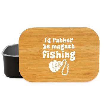 Neodym-Magnet zum Angeln, magnetischer Fischer - Lunch Box - Schwarz - Vorne