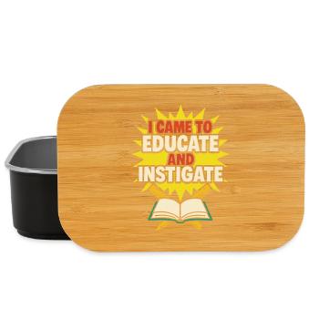 Schmutziger Lehrer Naughty Humor Nsfw Unhöflicher - Lunch Box - Schwarz - Vorne