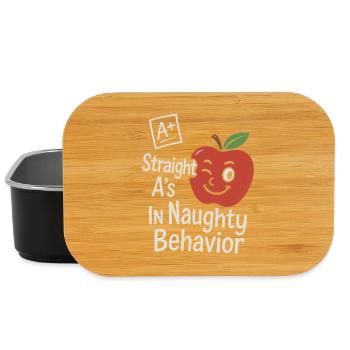 Schmutziger Lehrer Naughty Humor Nsfw Unhöflicher - Lunch Box - Schwarz - Vorne