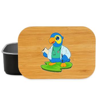 Stéthoscope Parrot Doctor - Boîte à goûter - noir - Devant