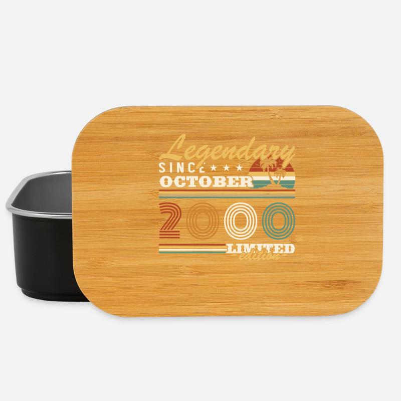 Legendary since October 2000 Vintage Retro - Lunch Box - black