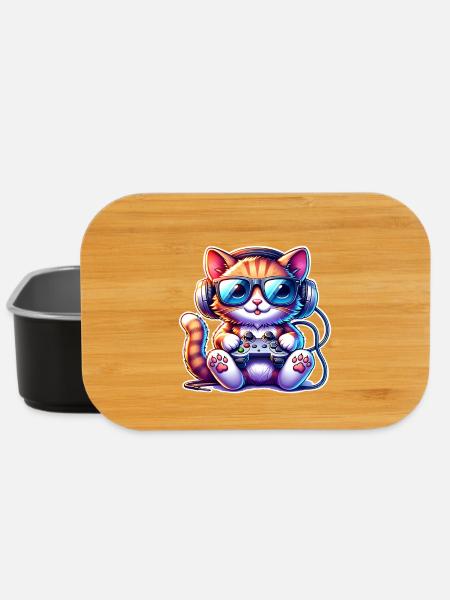 Jeux de chat - Boîte à goûter - noir