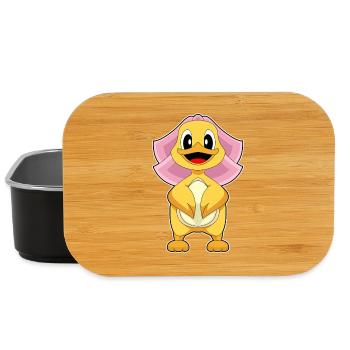 Duck Bridal Veil Wedding - Lunch Box - black - Front