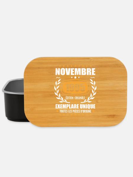 November 1995 Original Edition Vintage November - Lunch Box - Schwarz