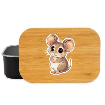 Maus - Lunch Box - Schwarz - Vorne