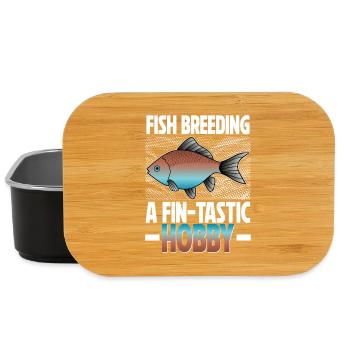 Fischzüchter Aquarianer Fischzucht - Lunch Box - Schwarz - Vorne