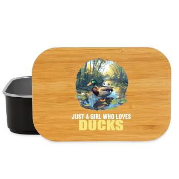Ducks Duck - Lunch Box - black - Front