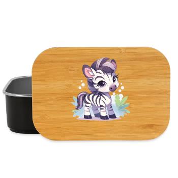 Zebras Zebra - Lunch Box - black - Front