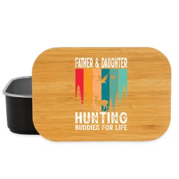 Hunter Gift Hunting Hunting Hunter Exam - Lunch Box - black - Front