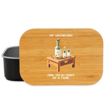 XP Grind with Soju | Korea Food & Nightlife - Lunch Box - black - Front