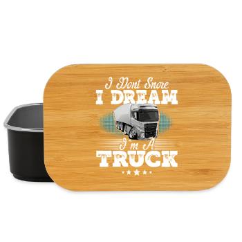Camionneur - Boîte à goûter - noir - Devant