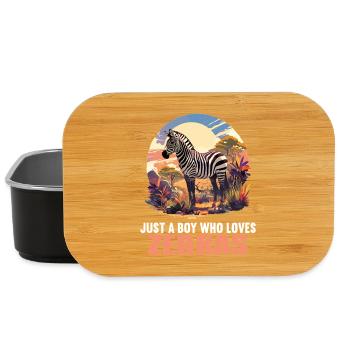 Zebras Zebra - Lunch Box - black - Front