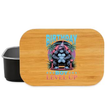 Birthday Gamer VR - Lunch Box - Schwarz - Vorne