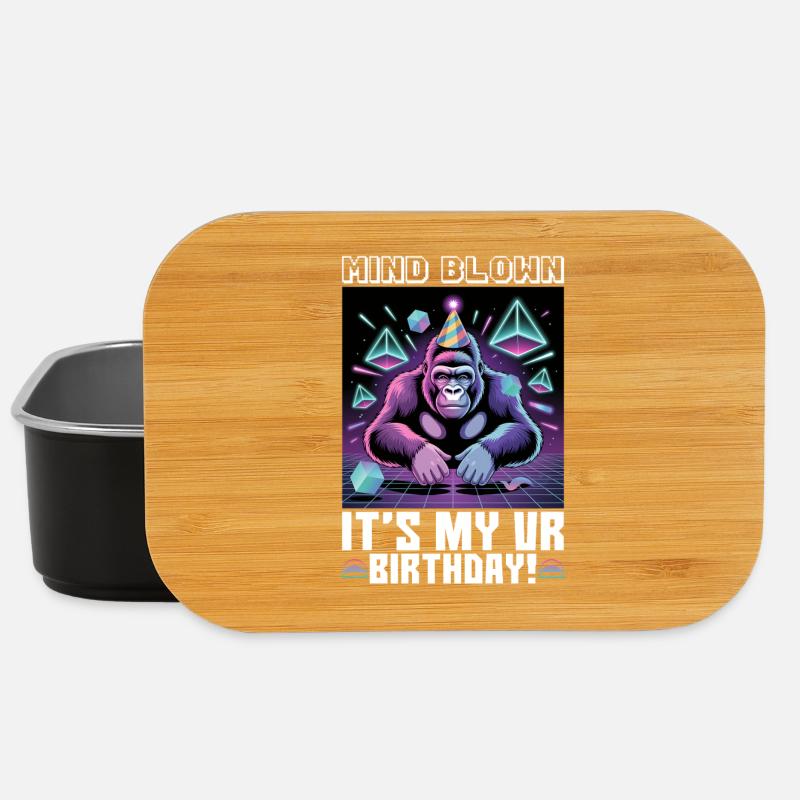Birthday Gamer VR - Lunch Box - Schwarz