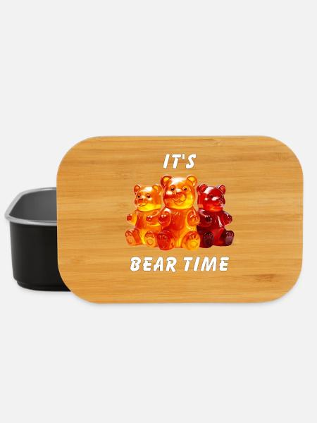 GUMMIBÄREN IT'S BEAR TIME - Lunch Box - Schwarz