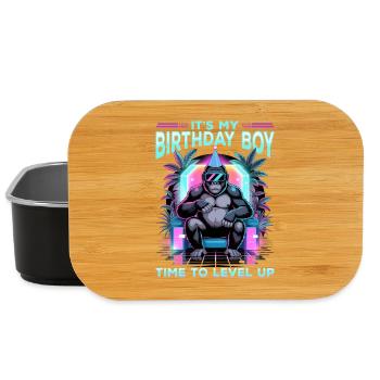 Birthday Gamer VR - Lunch Box - Schwarz - Vorne