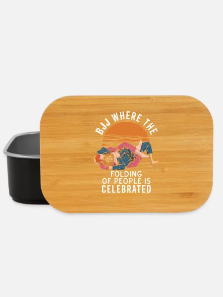 MMA BJJ jiu jitsu Vintage Brazilian Jiu Jitsu - Lunch Box - Schwarz