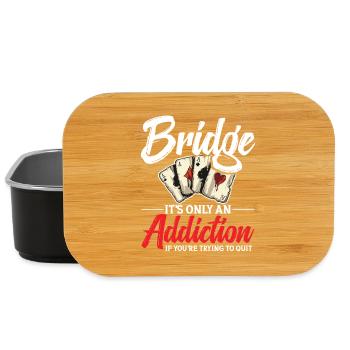Brücke, Es Ist Nur Eine Sucht, Wenn Du Es - Lunch Box - Schwarz - Vorne