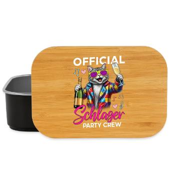 Official Schlager Party Crew - Lunch Box - black - Front