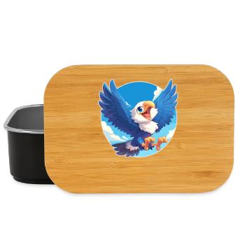 Adler - Lunch Box - Schwarz - Vorne