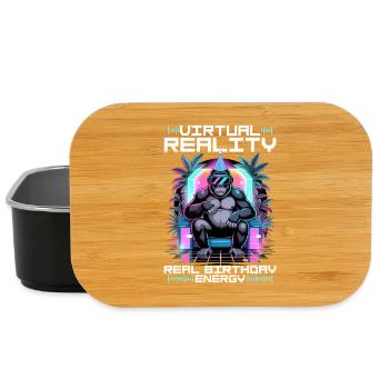 Birthday Gamer VR - Lunch Box - Schwarz - Vorne