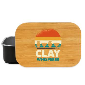 Clay Whisperer Sunset - Lunch Box - black - Front