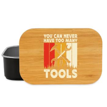 Car Mechanic Mechatronics Technician Screwdriver Gift - Lunch Box - black - Front