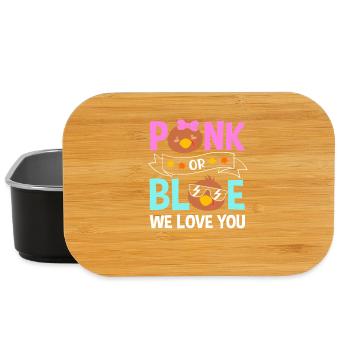 Thanksgiving Gender Reveal Werdende Mutter - Lunch Box - Schwarz - Vorne