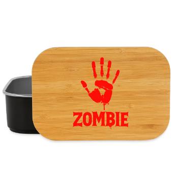 Zombie Hand Halloween Apocalypse - Lunch Box - black - Front
