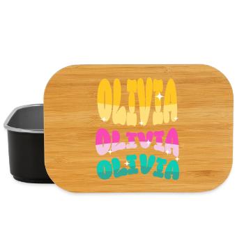 Olivia - Lunch Box - black - Front