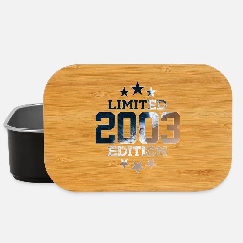 ÉDITION LIMITÉE 23E ANNIVERSAIRE 2003 - Boîte à goûter - noir