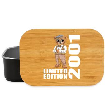 2001 Limited Edition Bär Geburtstag 2001 - Lunch Box - Schwarz - Vorne