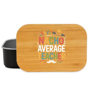 Nacho Average Lehrer Sombrero - Lunch Box - Schwarz - Vorne