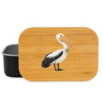 Pélicans Pélican - Boîte à goûter - noir - Devant