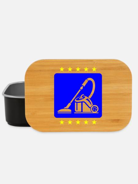 Staubsauger Icon - Lunch Box - Schwarz