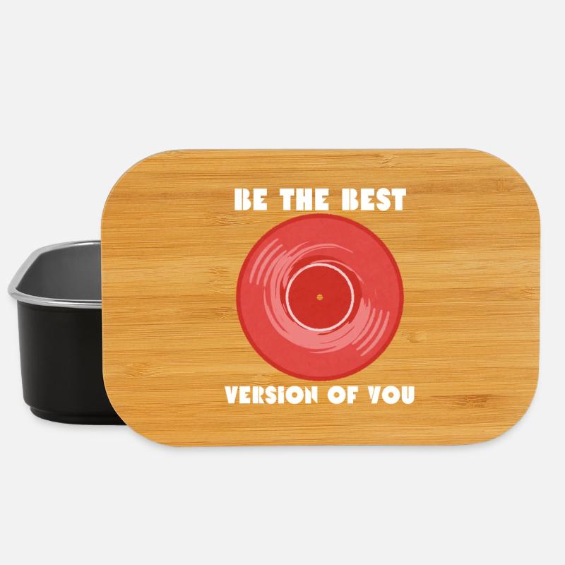 Best Version of You - Lunch Box - black