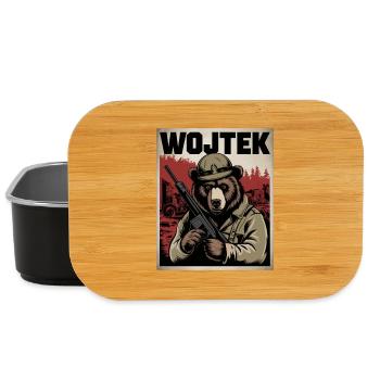 Wojtek L’ours héros de guerre - Boîte à goûter - noir - Devant