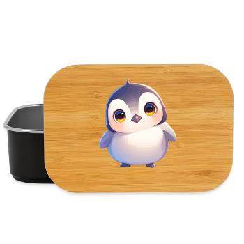 Pinguine Pinguin - Lunch Box - Schwarz - Vorne