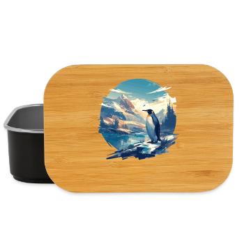 Pinguine Pinguin - Lunch Box - Schwarz - Vorne