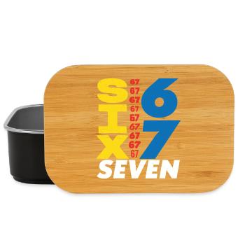 Sechs Sieben, 67 - Lunch Box - Schwarz - Vorne