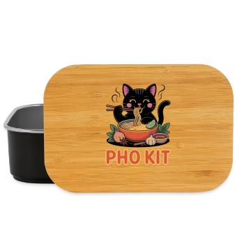 Pho Kit Bol de nouilles Foodie Asiatique - Boîte à goûter - noir - Devant