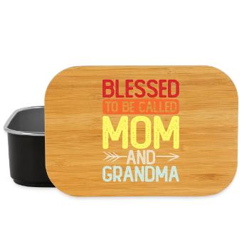 Oma Geschenk Weihnachtsgeschenke Großmutter  - Lunch Box - Schwarz - Vorne