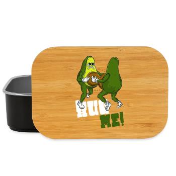 Avocado Hug - Lunch Box - black - Front