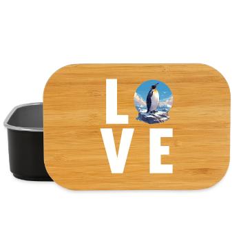 Pinguine Pinguin - Lunch Box - Schwarz - Vorne
