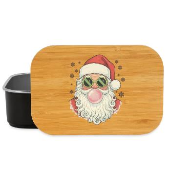 Santa Claus Bubble Gum - Lunch Box - Schwarz - Vorne