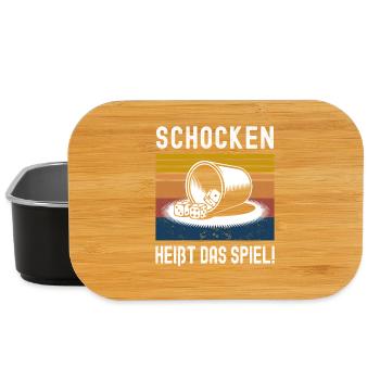 Schocken is the name of the game! Dice Puzzle Jule - Lunch Box - black - Front